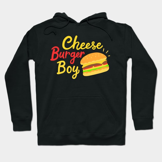 Cheeseburger Boy Hoodie by maxcode